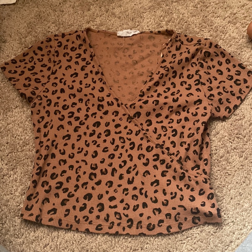 Crop top cheetah print from marshals